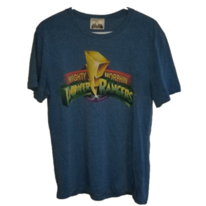 Power Rangers Blue Short Sleeve TShirt Size L